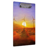 Angetrieben durch Wind Klemmbrett (Rechts)