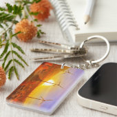 Angetrieben durch Wind Schlüsselanhänger (Vorderseite rechts)