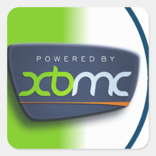 Angetrieben durch XBMC Aufkleber