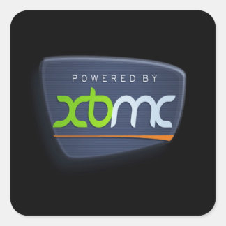 Angetrieben durch XBMC Aufkleber