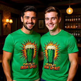 Angetrieben vom irischen Geist T-Shirt