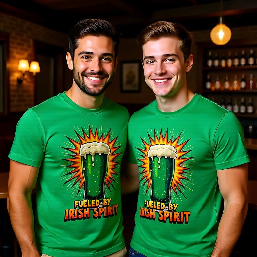 Angetrieben vom irischen Geist T-Shirt