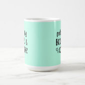 Angetrieben von Büchern Kaffeetasse (Mittel)