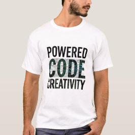Angetrieben von Code und Kreativität Tech Circuit  T-Shirt