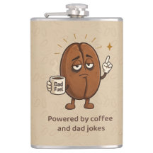 Angetrieben von Coffee Cute Coffee Bean Vatertag