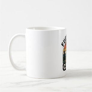 Angetrieben von Coffee Retro Camp Kaffeetasse