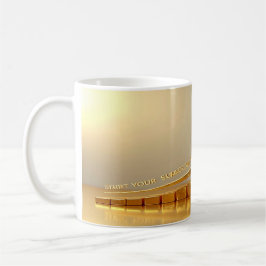 Angetrieben von der Natur - Vintage Erneuerbare En Kaffeetasse