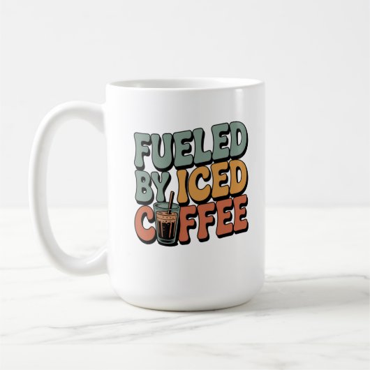 Angetrieben von Eiskaffee Kaffeetasse (Links)