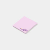 Angetrieben von Fantasy-Büchern Post-it Klebezettel (angewinkelt)