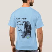 Angetrieben von Fetch T-Shirt (Rückseite)