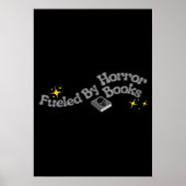 Angetrieben von Horrorbüchern Poster (Vorne)