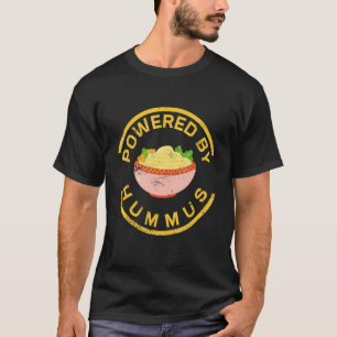 Angetrieben von Hummus Vegane Dinge Wfpb Aufstrich T-Shirt