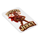 Angetrieben von Jerky Superhero Magnet (Rechte Seite)