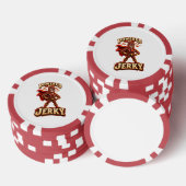 Angetrieben von Jerky Superhero Pokerchips (Stapel)