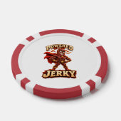 Angetrieben von Jerky Superhero Pokerchips (Einzeln)