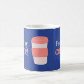 Angetrieben von Kaffee Kaffeetasse (Mittel)