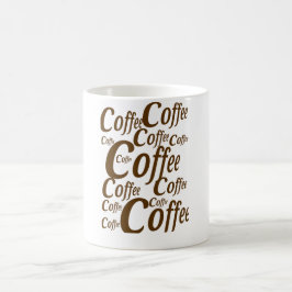 Angetrieben von Kaffee – Morgenmotivation Kaffeetasse