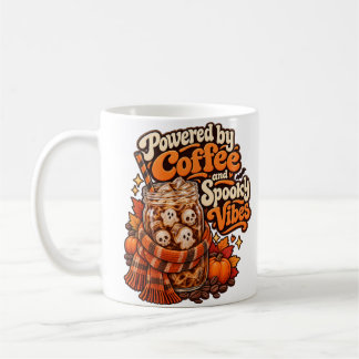 Angetrieben von Kaffee und Grusel-Vibes Halloween- Kaffeetasse
