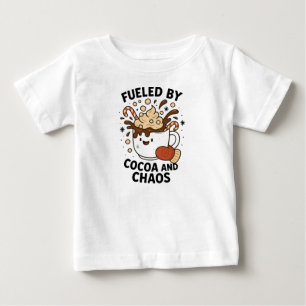 Angetrieben von Kakao und Chaos – Süßes Weihnachte Baby T-shirt