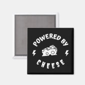 Angetrieben von Käse Magnet (Vorderseite/Rückseite)
