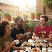 Angetrieben von Koffein - Kaffeeliebhaber T-Shirt