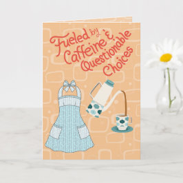 Angetrieben von Koffein und fragwürdigen Entscheid Karte