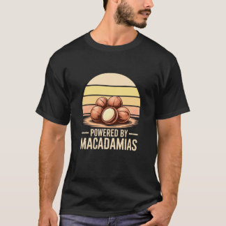 Angetrieben von Macadamias Retro Tropical Sunset M T-Shirt