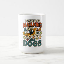 Angetrieben von Mahjong & Beagles: Pixel Art Hunde