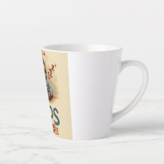 Angetrieben von Nickerchen & Kaffee Milchtasse