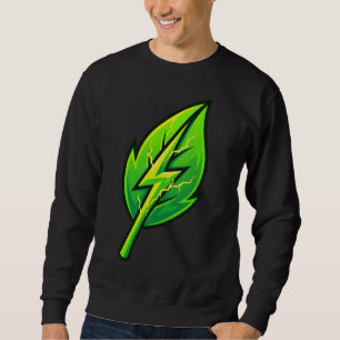 Angetrieben von Pflanzen und Ehrgeiz Vegan Sweatshirt
