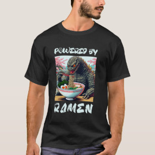 Angetrieben von Ramen Lustige japanische Lebensmit T-Shirt