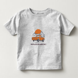 Angetrieben von Sand und Reue Wüstencamping Kleinkind T-shirt