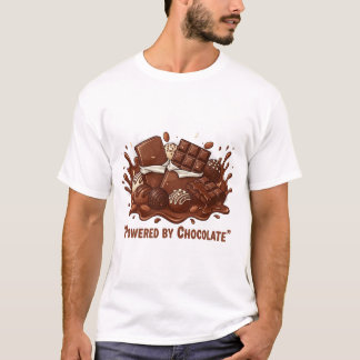 Angetrieben von Schokolade – Nationaler Schokolade T-Shirt