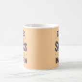 Angetrieben von Snacks Imagination Lustiger Lebens Kaffeetasse (Mittel)