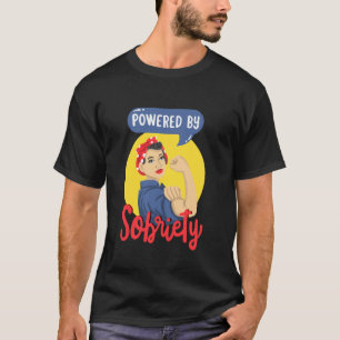 Angetrieben von Sobriety Alcoholics Anonyme nüchte T-Shirt