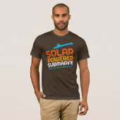 Angetriebenes Solarunterseeboot T-Shirt (Vorne ganz)