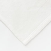 Angetrunkene und strahlende Rentiere Fleecedecke (Ecke)