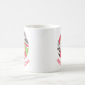 Angetrunkener Weihnachtsmann | Lustiger Klassiker Kaffeetasse (Mittel)