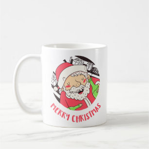 Angetrunkener Weihnachtsmann Lustiger Klassiker Kaffeetasse