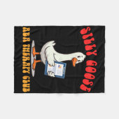 Angewandter Verhaltensanalyst Eine Alberne Gans A Fleecedecke (Vorderseite (Horizontal))