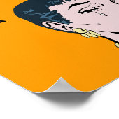 Angewohntب ي ا ف د س ich Wollte, trauriges arabisc Poster (Ecke)