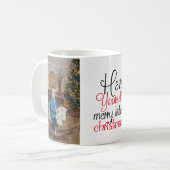 Angewohnt haben Sie sich erfreulich wenig Weihnach Kaffeetasse (Vorderseite Links)