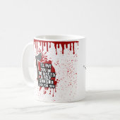 Angewohnt, ich werde Sie in die Tasse des wahren V (Vorderseite Links)