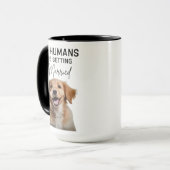 Angewohnt, meine Menschen werden verheiratet, Hund Tasse (Vorderseite Links)