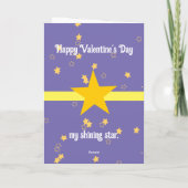 Angewohnt, Sie beleuchten meine Welt - Valentinsta (Rückseite)