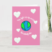 Angewohnt, Sie beleuchten meine Welt - Valentinsta (Vorderseite)