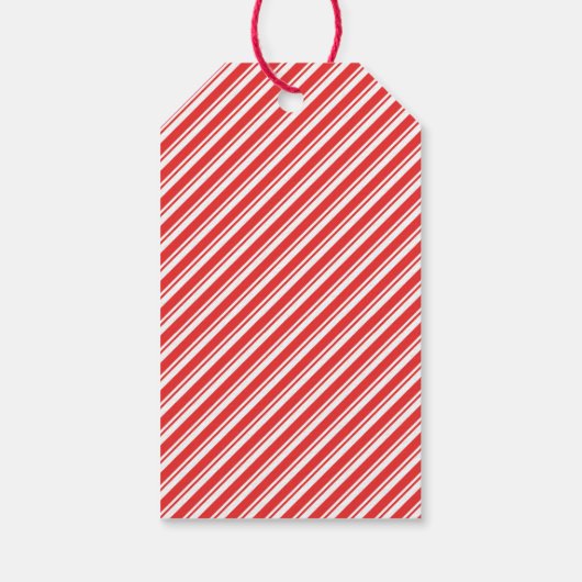 Angewohnt vom Santa North Pole Naughty oder Nice Geschenkanhänger (Rückseite)