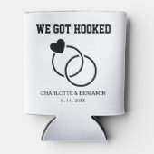 Angewohnt, wir Got Hochzeit Dosenkühler (Vorderseite)