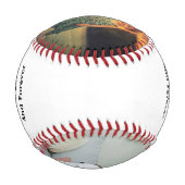 Angewohnter Geburtstag/Vatertag Baseball-Geschenk Baseball (Vorderseite)