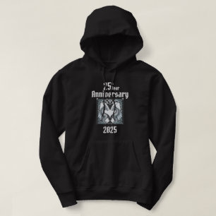 Angewohntes Hochzeitstag Jahr des Drachen 2025 Hoodie